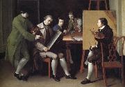 Pratt, Matthew The Amercian School oil painting